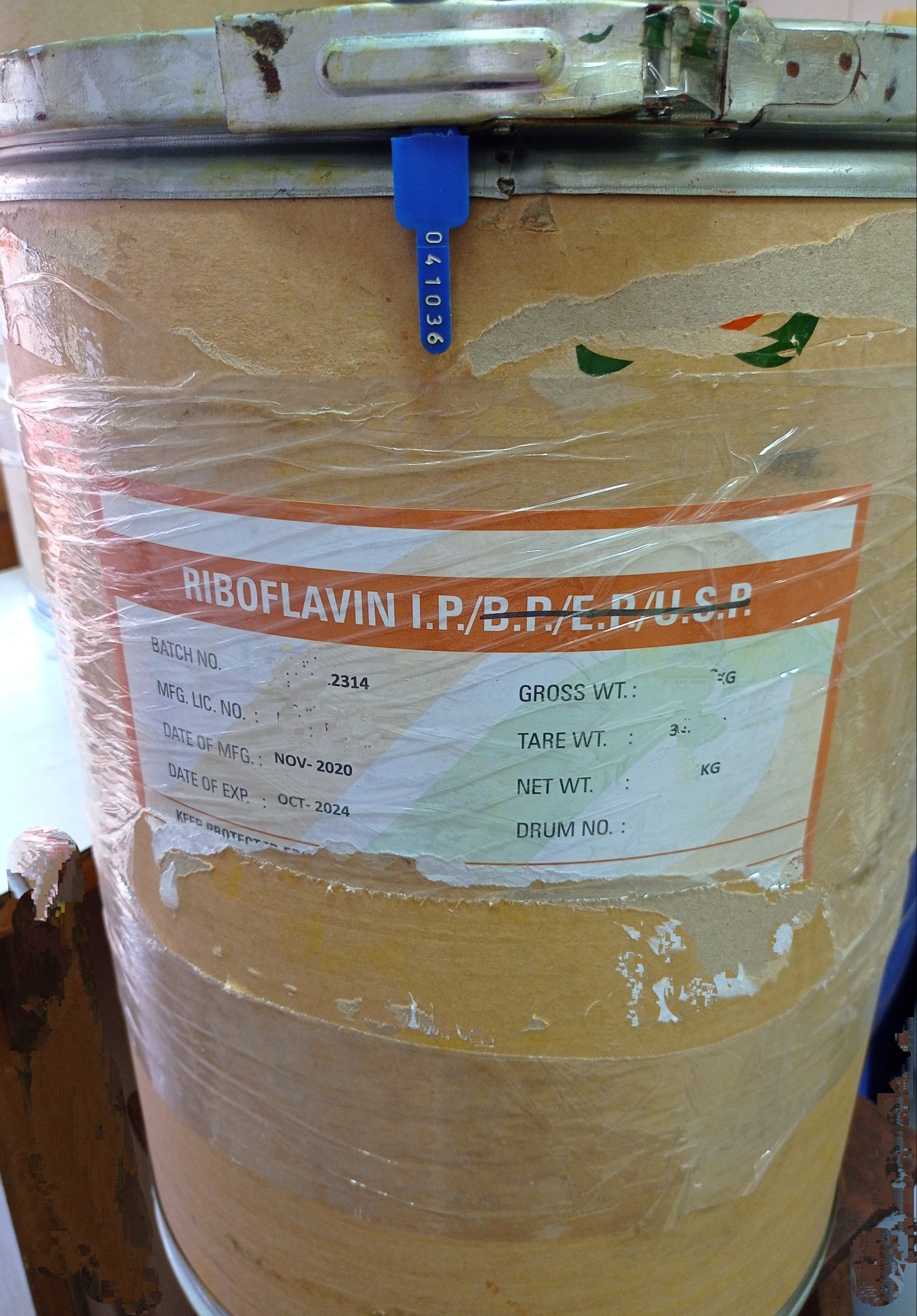 vitamin b2 25 kg